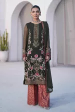 Khus Khas | Embroidered Chiffon | RAHA K-1504 - Patel Brothers NX 5