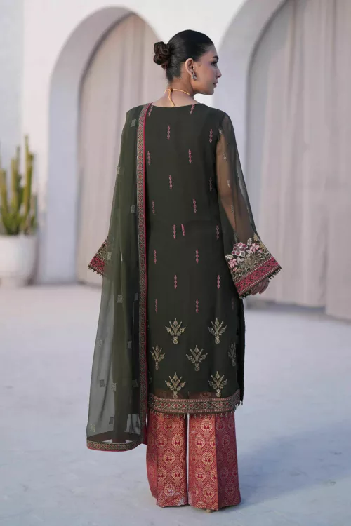 Khus Khas | Embroidered Chiffon | RAHA K-1504 - Patel Brothers NX 2