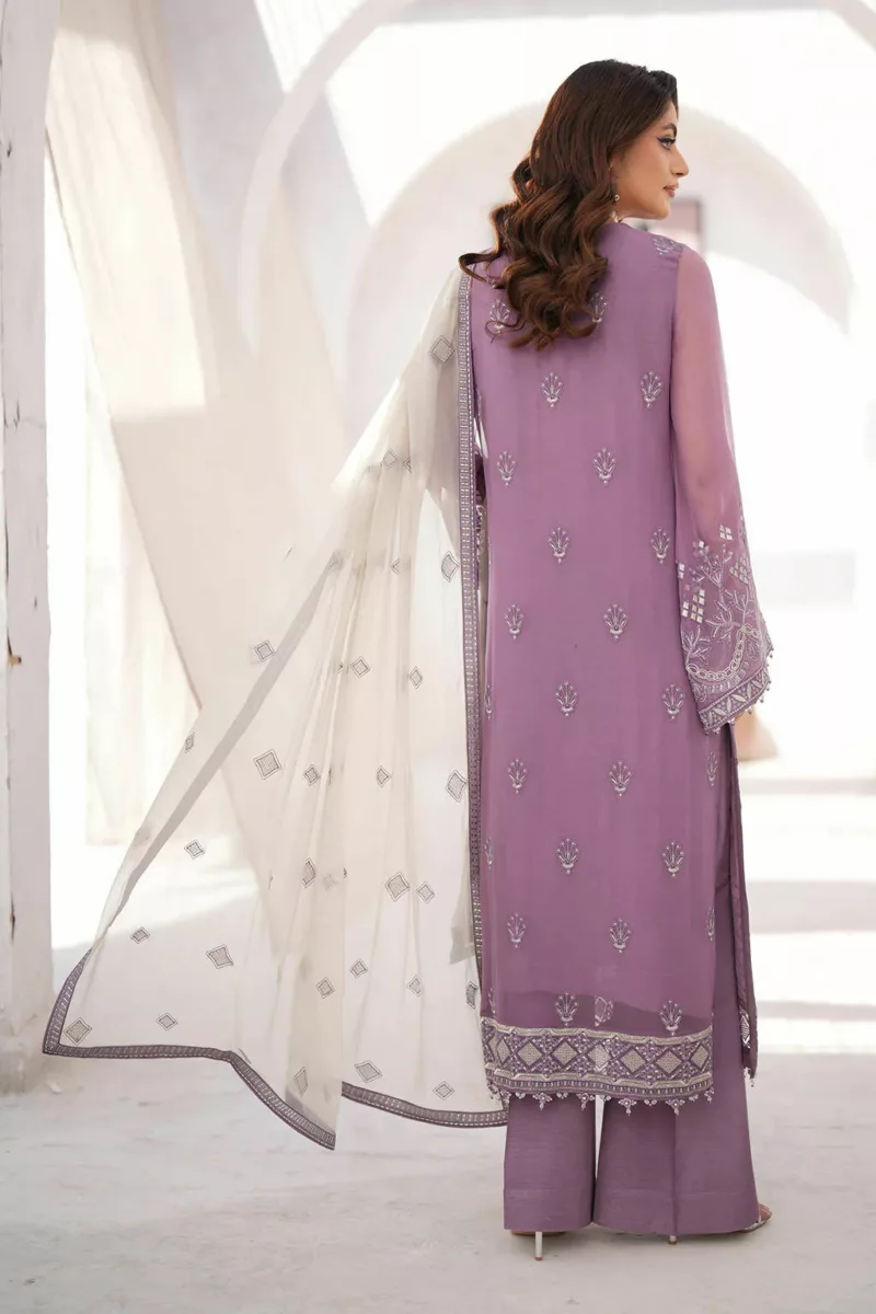 Khus Khas | Embroidered Chiffon | REYA K-1510 - Patel Brothers NX 4