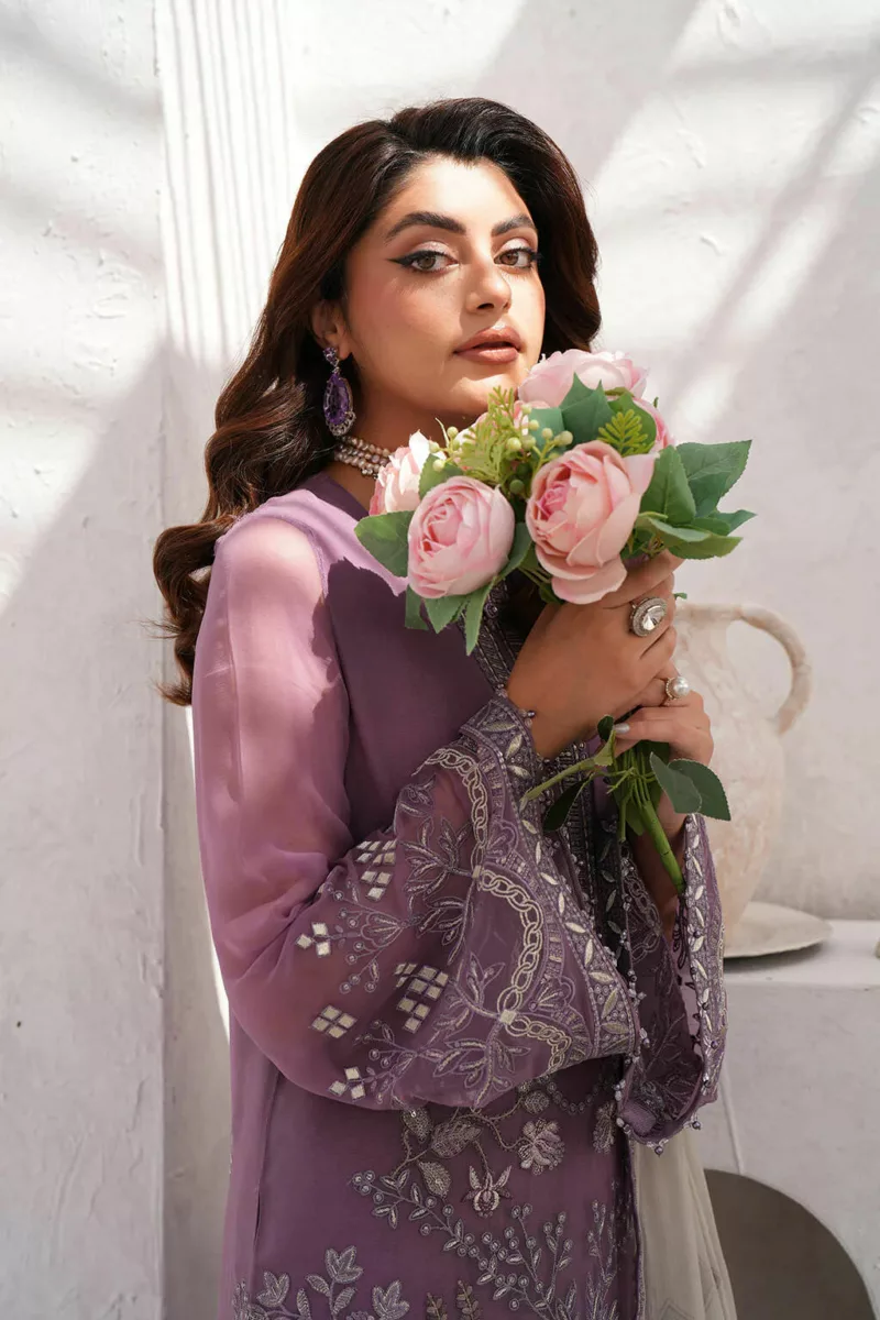 Khus Khas | Embroidered Chiffon | REYA K-1510 - Patel Brothers NX 6