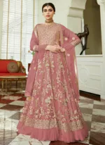 Fancy Embroidered Western Gown |  Ash-7037 B - Patel Brothers NX 5