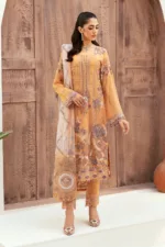 Unstitched Chiffon 3-Piece Suit By Ramsha F-2603 - Patel Brothers NX 10