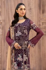 Unstitched Chiffon 3-Piece Suit By Ramsha F-2604 - Patel Brothers NX 10