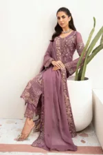 Unstitched Chiffon 3-Piece Suit By Ramsha F-2610 - Patel Brothers NX 10