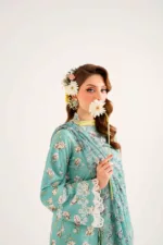 Unstitched 3-Piece Lawn Suit – Lila SAL-02-24 by Sable Vogue - Patel Brothers NX 14