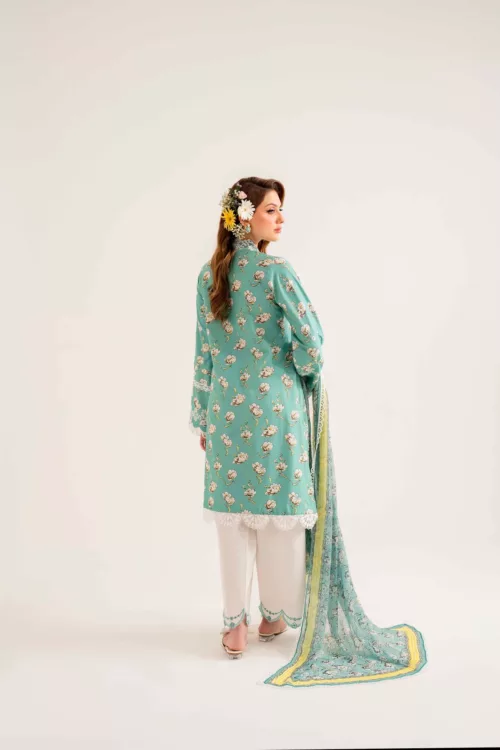 Unstitched 3-Piece Lawn Suit – Lila SAL-02-24 by Sable Vogue - Patel Brothers NX 2