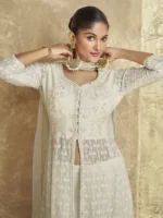 Embroidered Long Gown – Aza by Sayuri 5638 - Patel Brothers NX 8