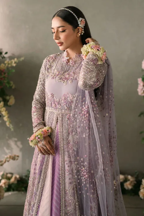 Lavendar Mastani Luxury Chiffon Collection – Alyana by Mushq - Patel Brothers NX 2