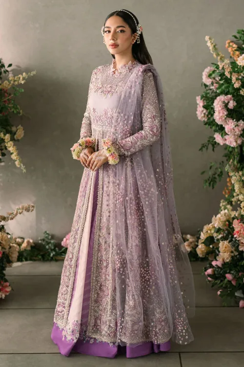 Lavendar Mastani Luxury Chiffon Collection – Alyana by Mushq - Patel Brothers NX