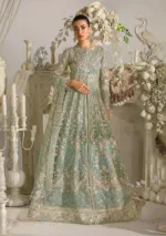 Luxury Formal Dress in Aqua Blue (Unstitched) EFE-02 ELSA - Patel Brothers NX 11