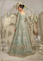 Luxury Formal Dress in Aqua Blue (Unstitched) EFE-02 ELSA - Patel Brothers NX 13