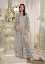 Luxury Formal Dress in Light Grey (Unstitched) EFE-04 DOVE - Patel Brothers NX 19