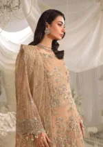 Luxury Formal Dress in Elegant Peach (Unstitched) EFE-06 ZYVA - Patel Brothers NX 15