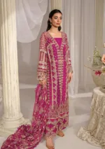 Luxury Formal Dress in Magenta Muse (Unstitched) EFE-07 REGALIA - Patel Brothers NX 16