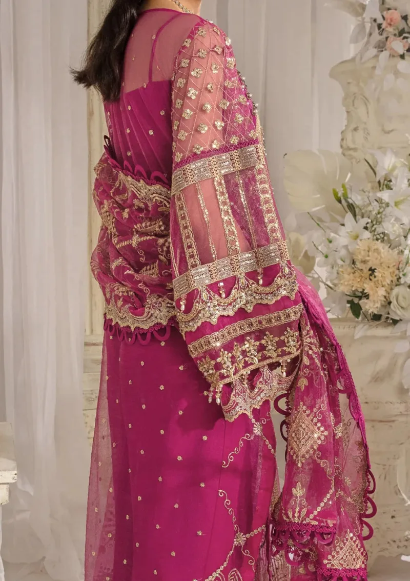 Luxury Formal Dress in Magenta Muse (Unstitched) EFE-07 REGALIA - Patel Brothers NX 10