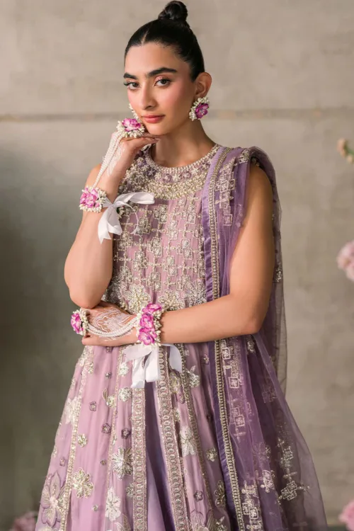 Lilac Mastani Luxury Chiffon Collection – Sana by Mushq - Patel Brothers NX 3