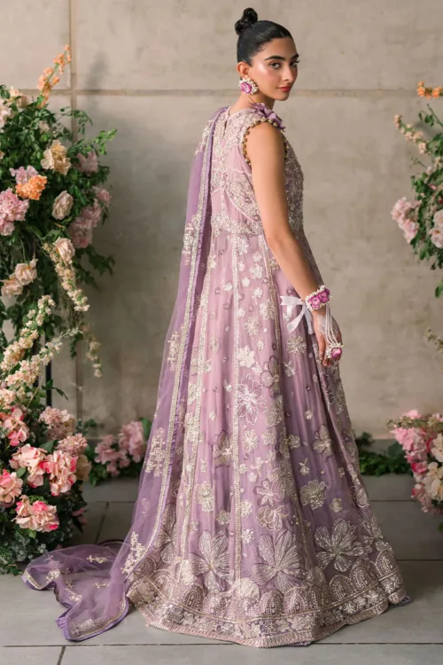 Lilac Mastani Luxury Chiffon Collection – Sana by Mushq - Patel Brothers NX 2