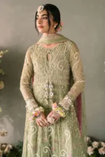 Sea Green Mastani Luxury Chiffon Collection – Namar by Mushq - Patel Brothers NX 14