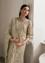 Pistachio Green Unstitched Wedding by Crimson X Saira Shakira ’24 | Sparkle Cascade CW24-D3 - Patel Brothers NX 16