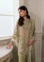 Pistachio Green Unstitched Wedding by Crimson X Saira Shakira ’24 | Sparkle Cascade CW24-D3 - Patel Brothers NX 14