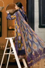 Glam Girl by Nureh GL-22 | Embroidered & Printed Viscose Crepe Party Wear Suit - Patel Brothers NX 16