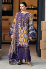 Glam Girl by Nureh GL-22 | Embroidered & Printed Viscose Crepe Party Wear Suit - Patel Brothers NX 10