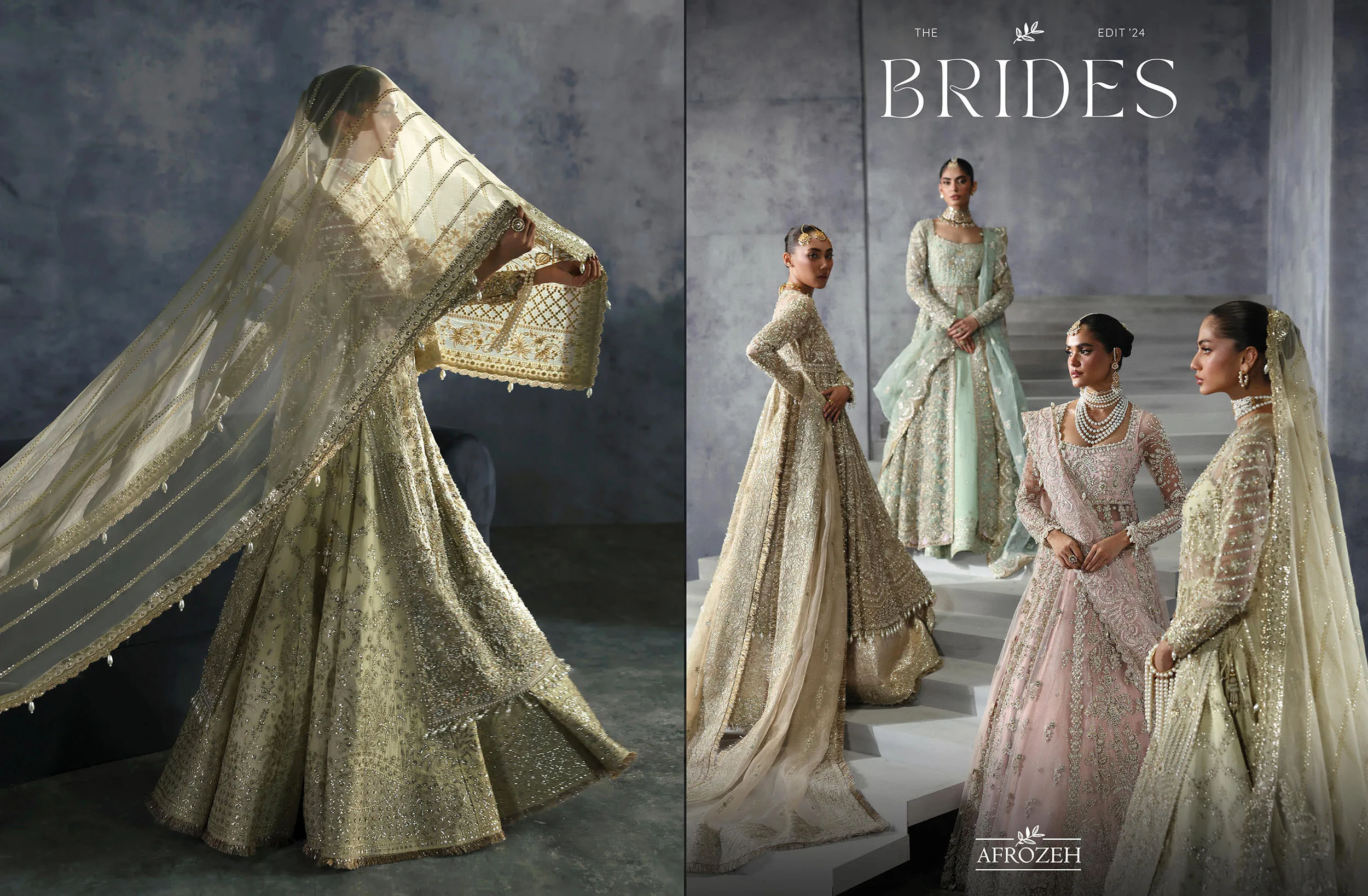 THE BRIDES EDIT ’24 by Afrozeh