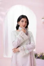 Qalamkar Qprints 25 – EM-01 (A) IVY | Digital Printed Lawn Suit with Embroidered Neckline - Patel Brothers NX 16