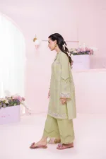 Qalamkar Qprints 25 – EM-07 (A) XENA | Digital Printed Lawn Suit with Embroidered Neckline & Lawn Dupatta - Patel Brothers NX 9