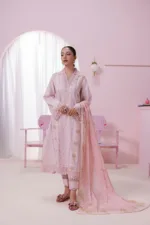 Qalamkar Qprints 25 – EM-07 (B) EDEN | Digital Printed Lawn Suit with Embroidered Neckline & Lawn Dupatta - Patel Brothers NX 14
