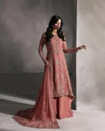 Pastel Tangy Hand-Embroidered Chiffon Suit | LA-907 - Patel Brothers NX 25