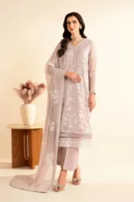 AHITI XF-966 | Xenia Deme 25′ | Unstitched Luxury Chiffon - Patel Brothers NX 16