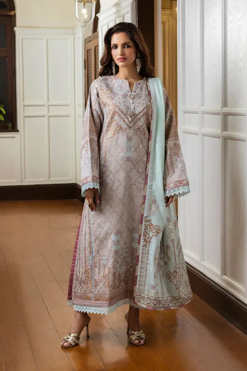 Jacquard Lawn 25′ Hemline Seraph – Arsinoe - Patel Brothers NX