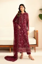 DARYA XF-952 | Xenia Deme 25” | Unstitched Luxury Chiffon - Patel Brothers NX 13