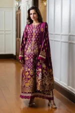 Jacquard Lawn 25′ Hemline Seraph – Eleanor - Patel Brothers NX 19