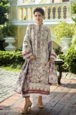 Jacquard Lawn 25′ Hemline Seraph – Levana - Patel Brothers NX 23