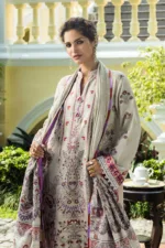 Jacquard Lawn 25′ Hemline Seraph – Levana - Patel Brothers NX 31