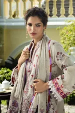 Jacquard Lawn 25′ Hemline Seraph – Levana - Patel Brothers NX 28