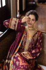 Jacquard Lawn 25′ Hemline Seraph - Patel Brothers NX 24